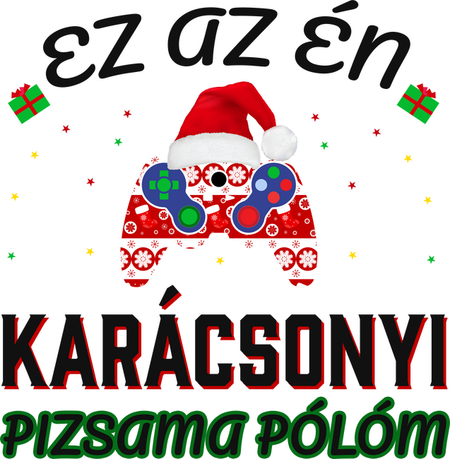 Ez az én karácsonyi pizsama pólóm