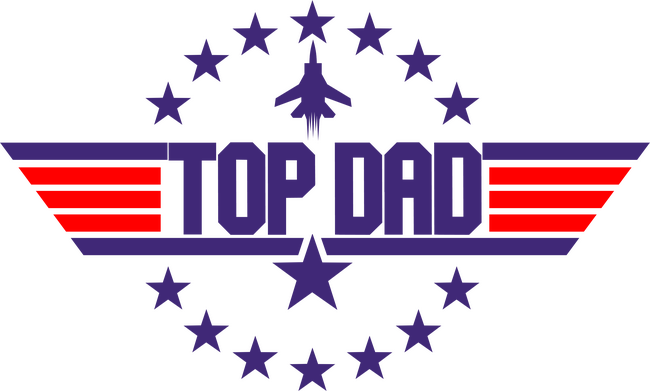 Top dad top gun apáknak