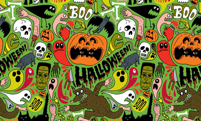 Halloween maszk