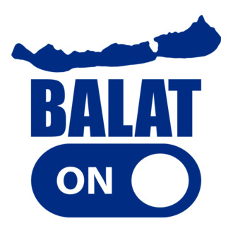 Balat-ON Balaton kék póló