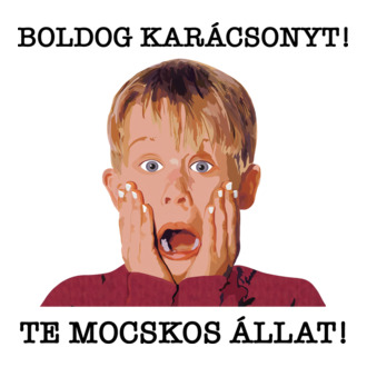 Boldog karácsonyt te mocskos állat!