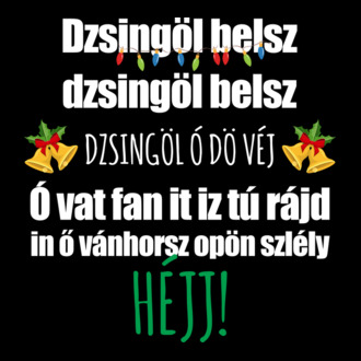 Dzsingöl belsz karácsony