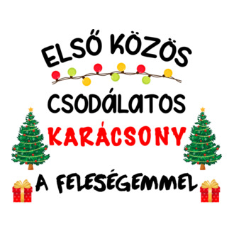 Első közös csodálatos karácsony a feleségemmel