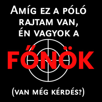 Én vagyok a főnök