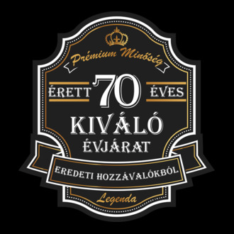 Érett 70 éves, kiváló évjárat