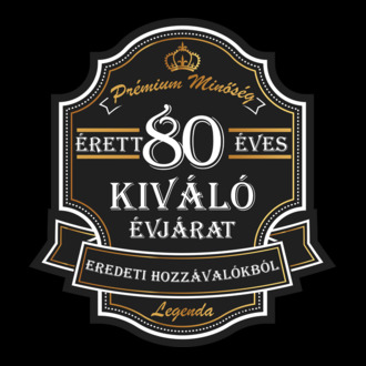 Érett 80 éves, kiváló évjárat