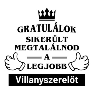 Gratulálok sikerült megtalálnod a legjobb villanyszerelőt