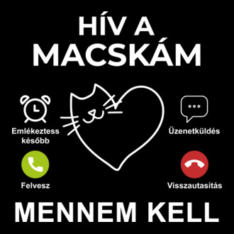 Hív a macskám mennem kell