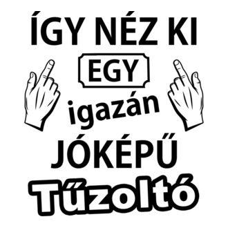 Jóképű tűzoltó