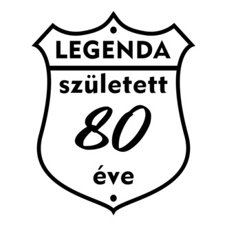 Legenda született 80 éve