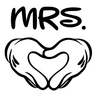 Mrs mickey szív