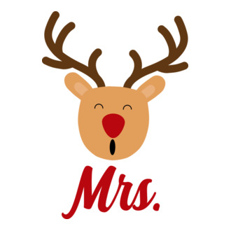 Mrs. rénszarvas páros póló