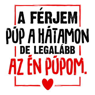 Púp a hátamon férjem