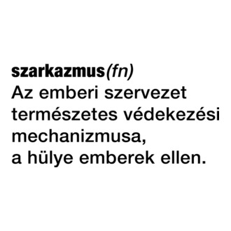 Szarkazmus definíció