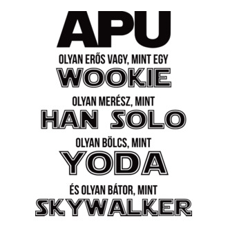 Szuperhős apu Star Wars