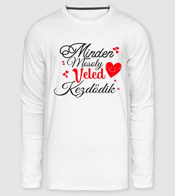  minta fehér pólón