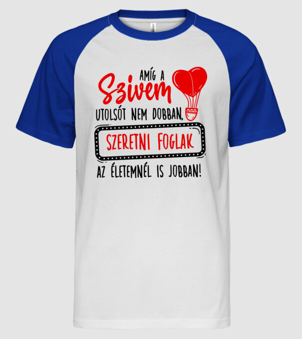  minta fehér/royal pólón