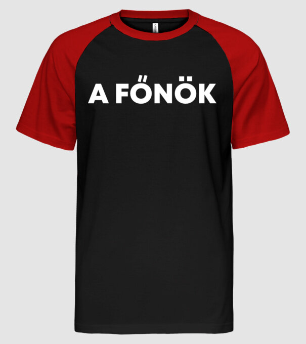  minta fekete/piros pólón