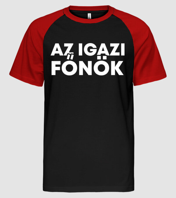  minta fekete/piros pólón