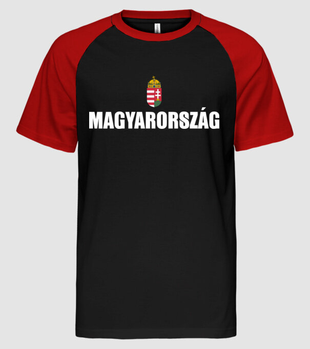  minta fekete/piros pólón