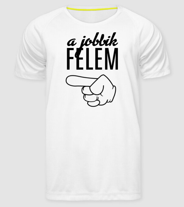  minta fehér pólón