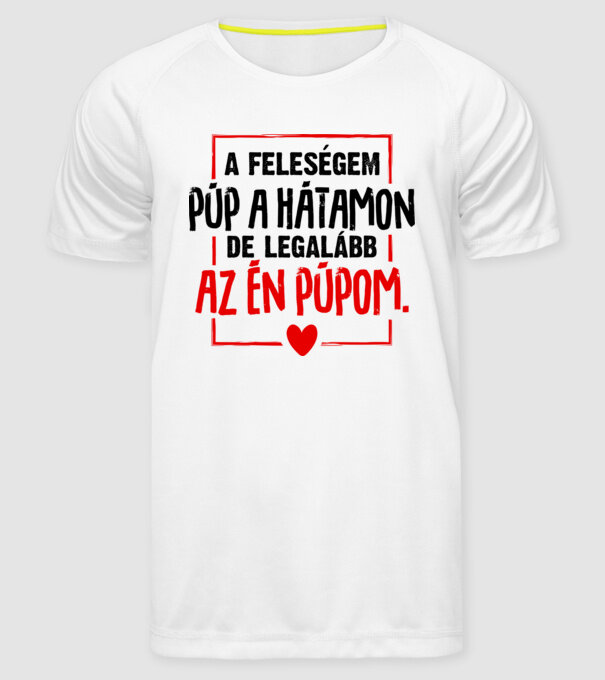  minta fehér pólón