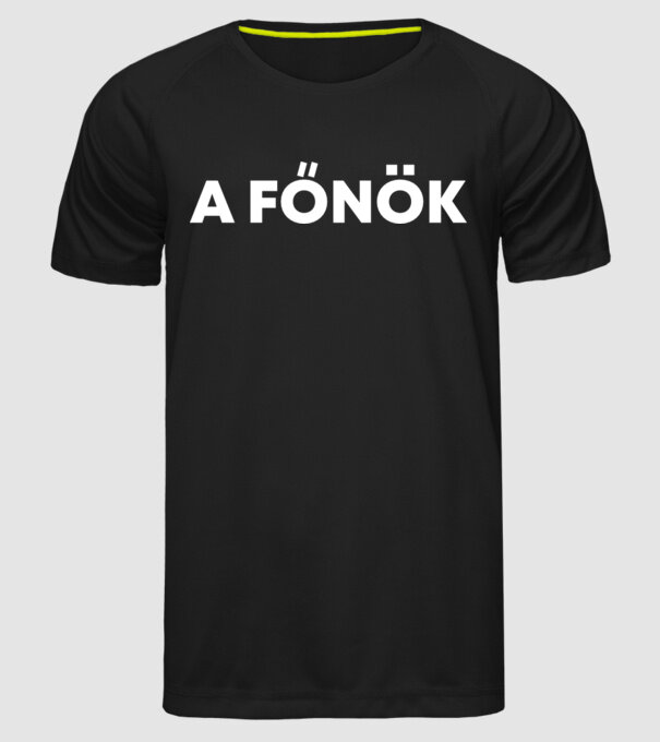  minta fekete pólón