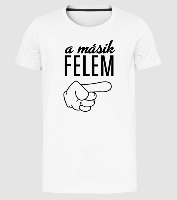  minta fehér pólón