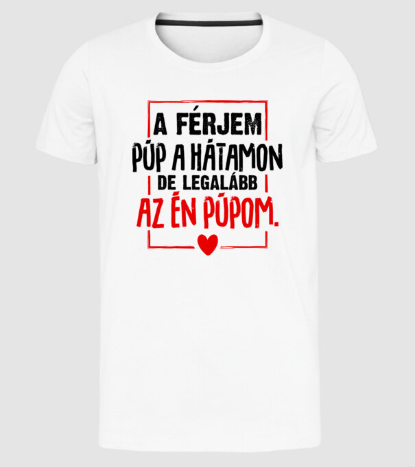  minta fehér pólón