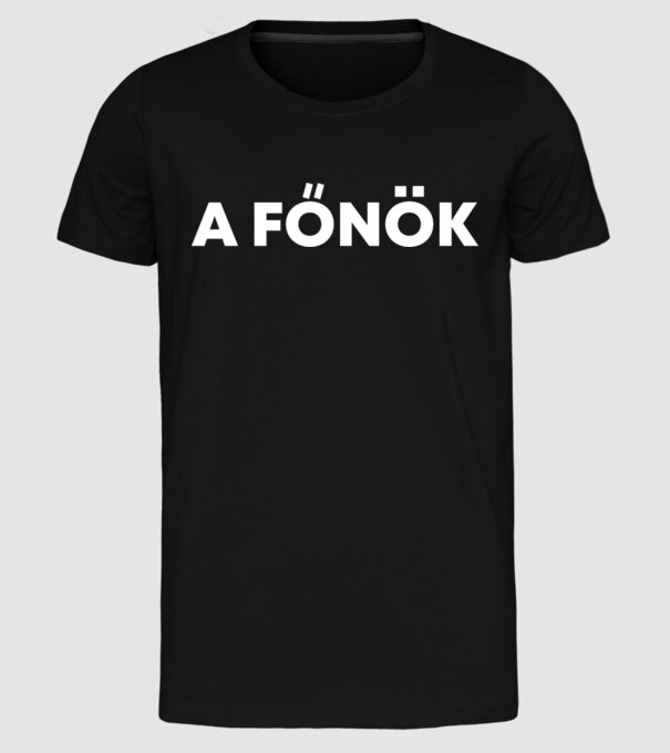  minta fekete pólón