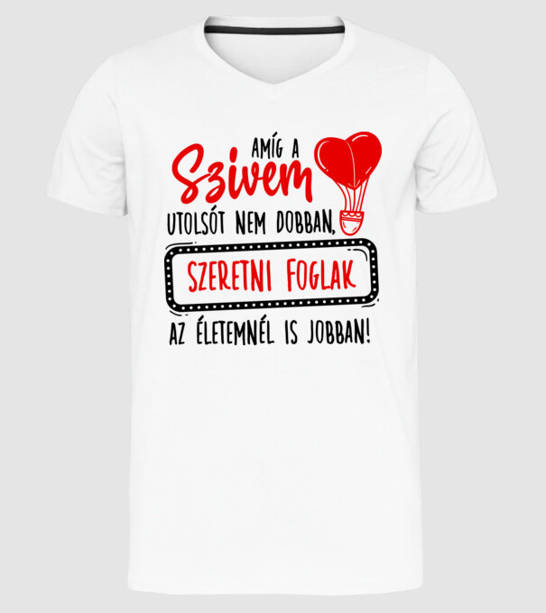  minta fehér pólón
