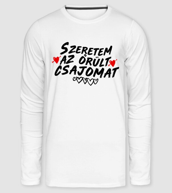  minta fehér pólón