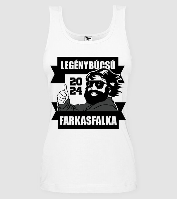  minta fehér pólón