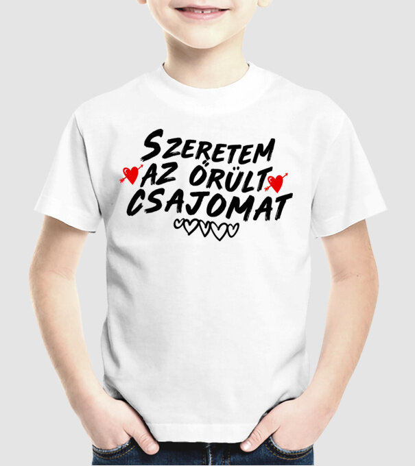  minta fehér pólón