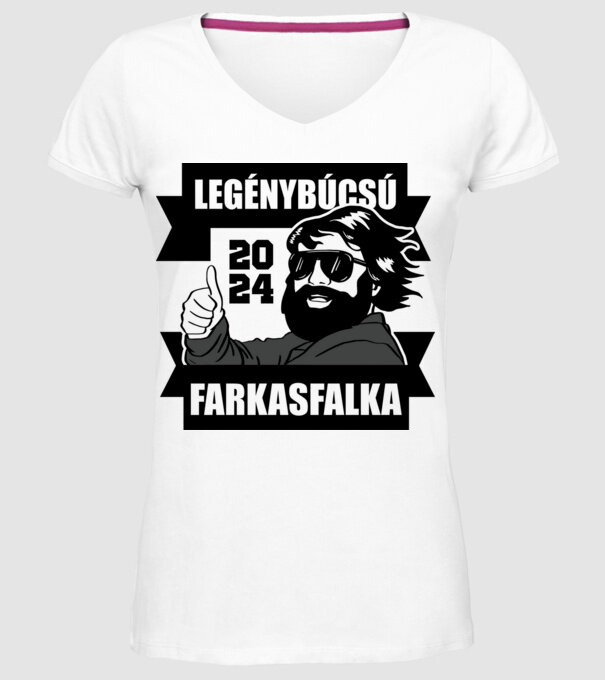  minta fehér pólón