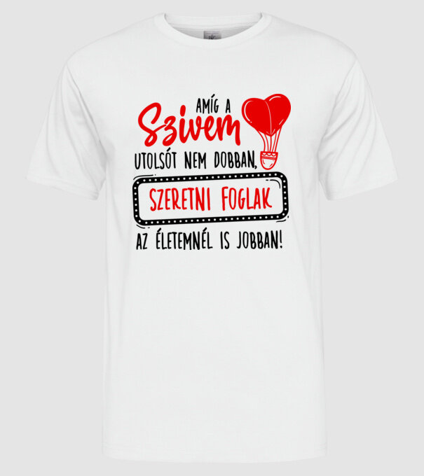  minta fehér pólón