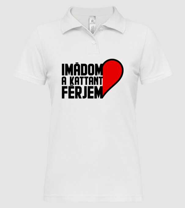  minta fehér pólón