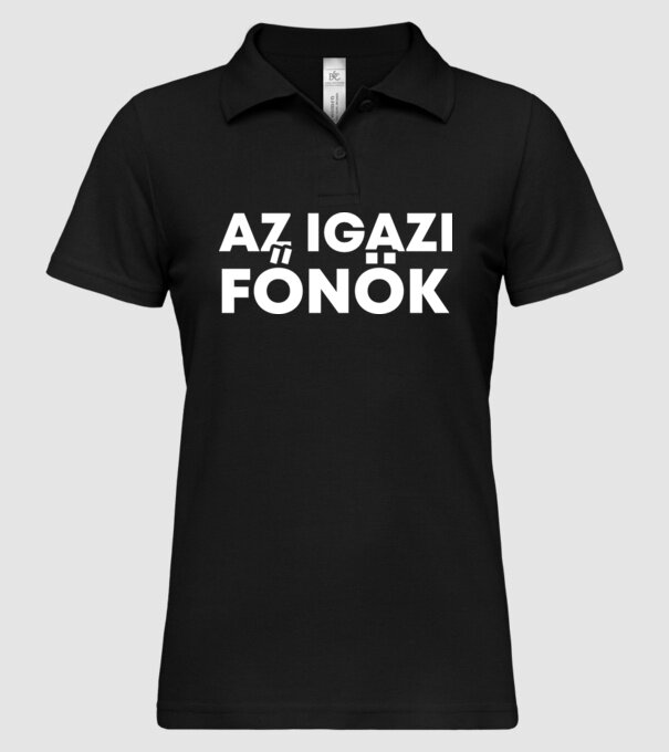  minta fekete pólón