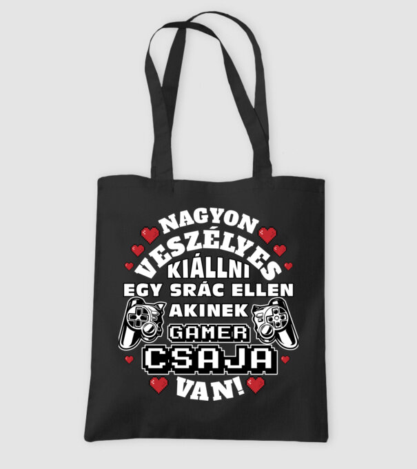  minta fekete pólón