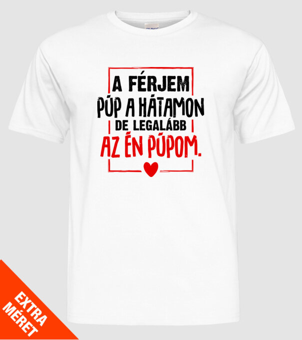  minta fehér pólón