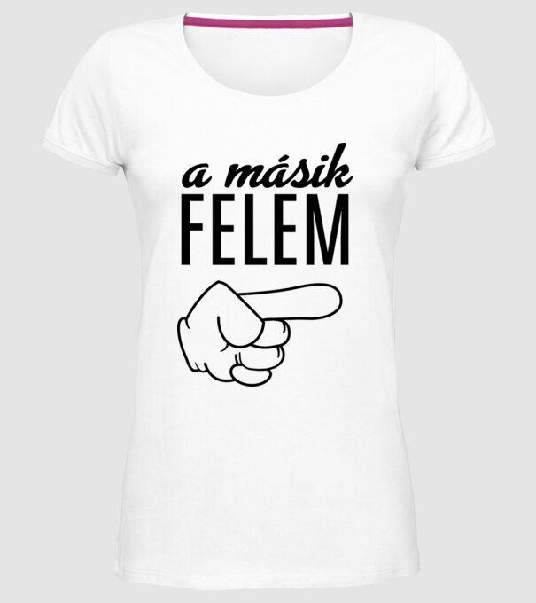  minta fehér pólón