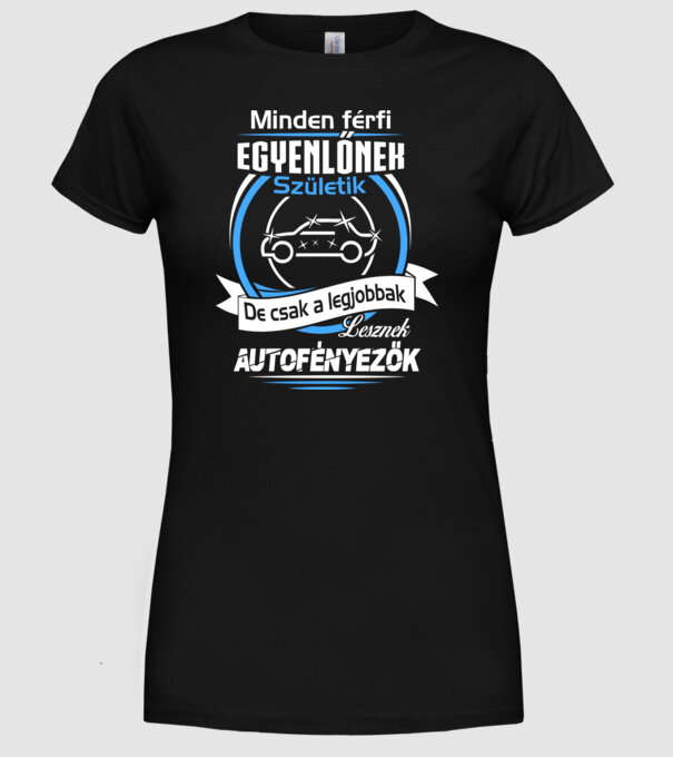  minta fekete pólón