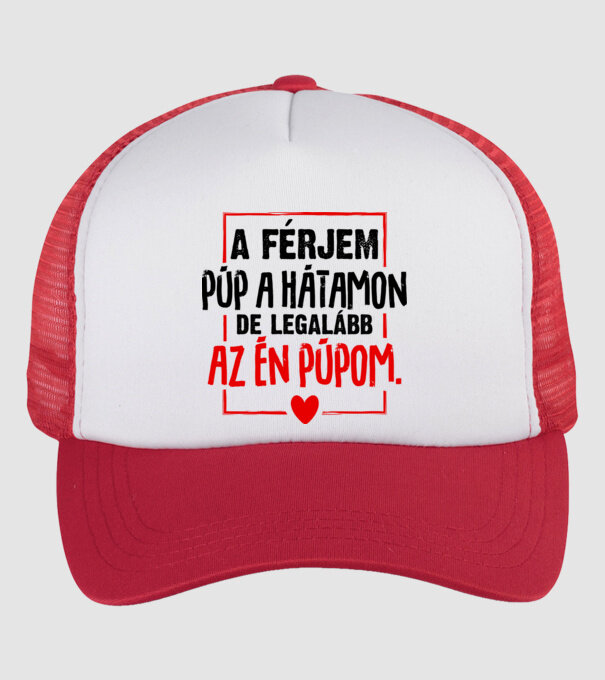  minta fehér/piros pólón