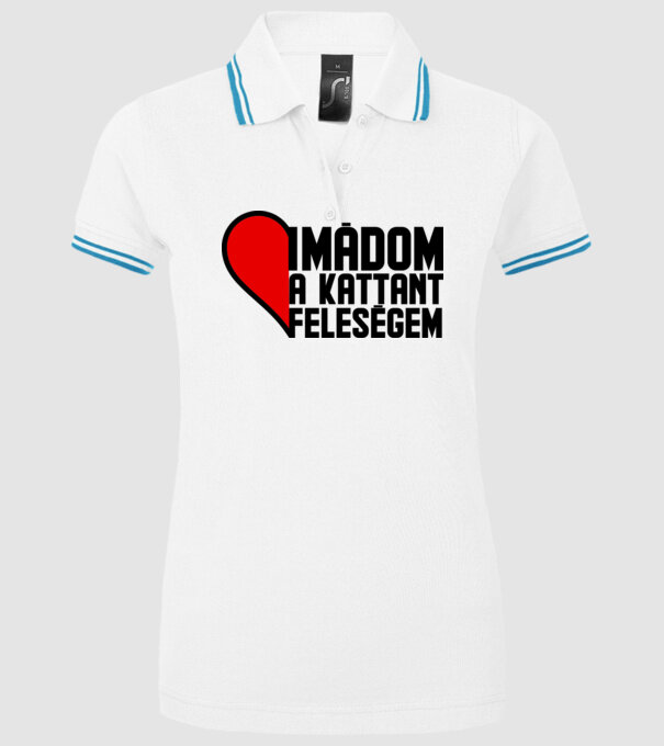  minta fehér pólón