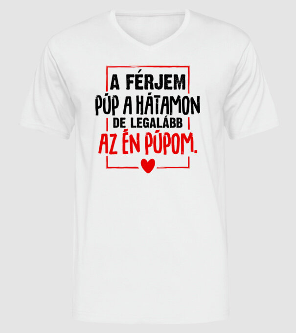  minta fehér pólón