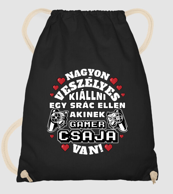  minta fekete pólón