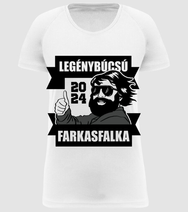  minta fehér pólón
