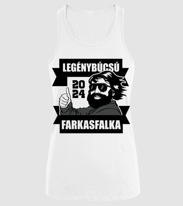  minta fehér pólón