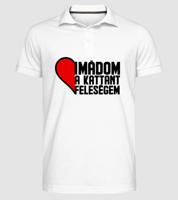  minta fehér pólón