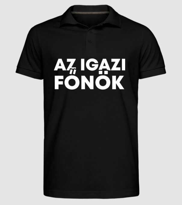  minta fekete pólón